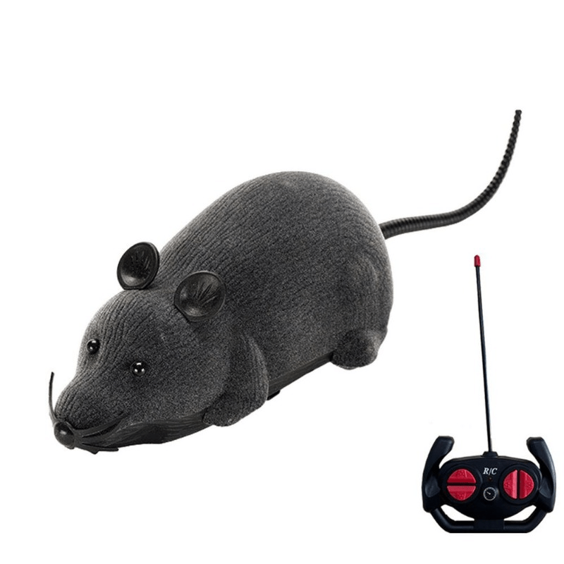 Wireless Remote Control Interactive RC Rat Mouse Toy - Entertain And Stimulate Your Cats And Dogs!