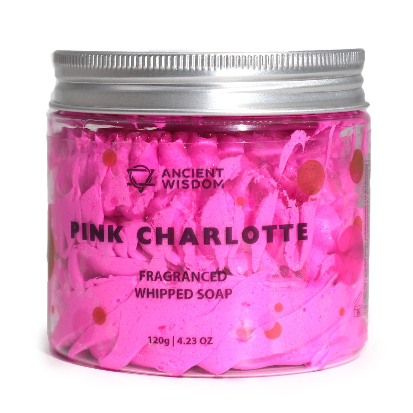 Pink Charlotte Whipped Soap 120g