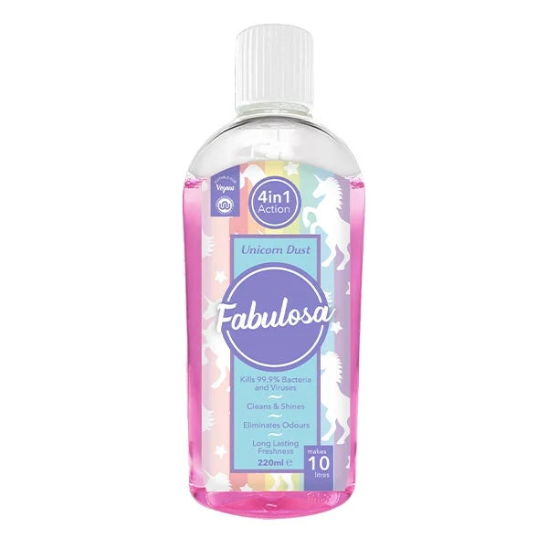 Fabulosa Multi-Purpose Concentrated Antibacterial Disinfectant Unicorn Dust 220ml