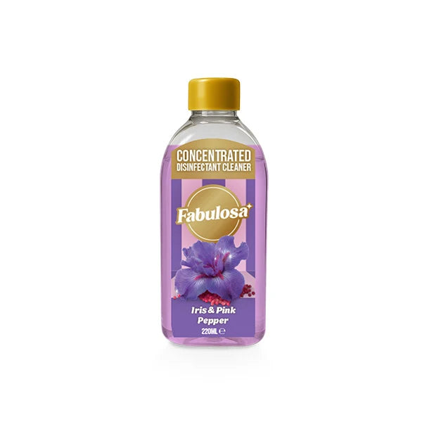 Fabulosa Multi-Purpose Concentrated Antibacterial Disinfectant Iris Pink Pepper 220ml