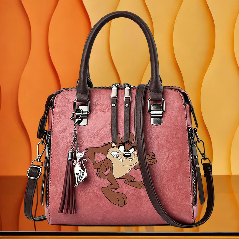 Tasmanian Devil Graphic Women's Shoulder Bag