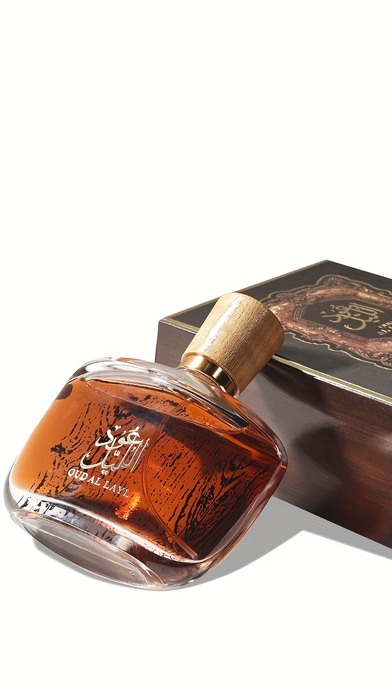 Dubai Flower Women'S Fragrance 3.4Oz - Features Musk, Jasmine, And Warm Amber Notes - Comes in an Elegant Gift Box - Decorated with Classic Arabic Golden Floral Designs - Perfect for Daily Use by Women - A Great Option for Th