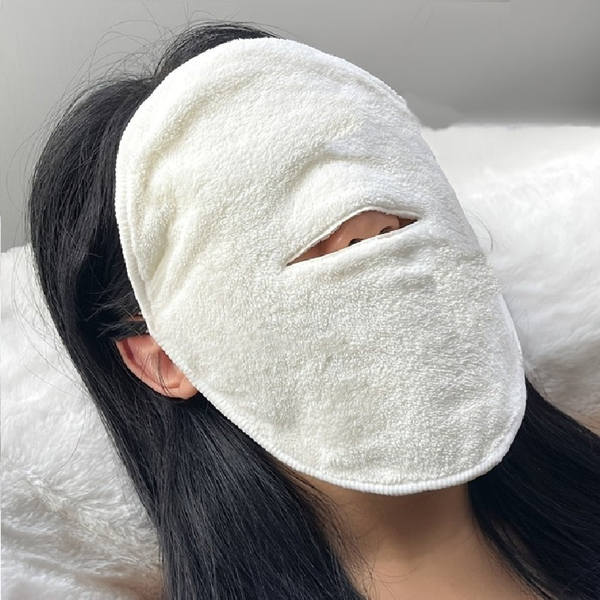 Hot Compress Face Towel Masks, Reusable Facial Steamer Towel For Hot Cold Skin Care, Moisturizing Face Steamer, Beauty Facial Towel For Home And Beauty Salon