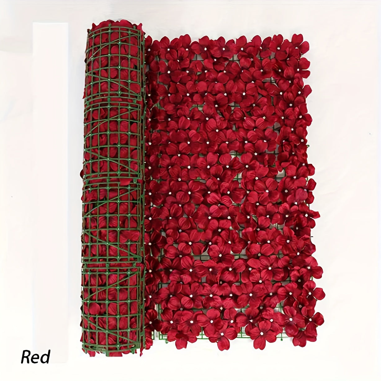Artificial Flower Wall Panel, Realistic Flowers for Wedding Birthday Party Bride Gift Party Home Decoration