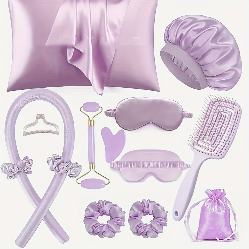 13pcs Women'S Sleep Hairstyle Design Tool Set
