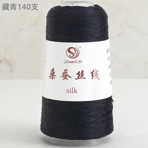 Real Silk Yarns for Knitting and Crochet
