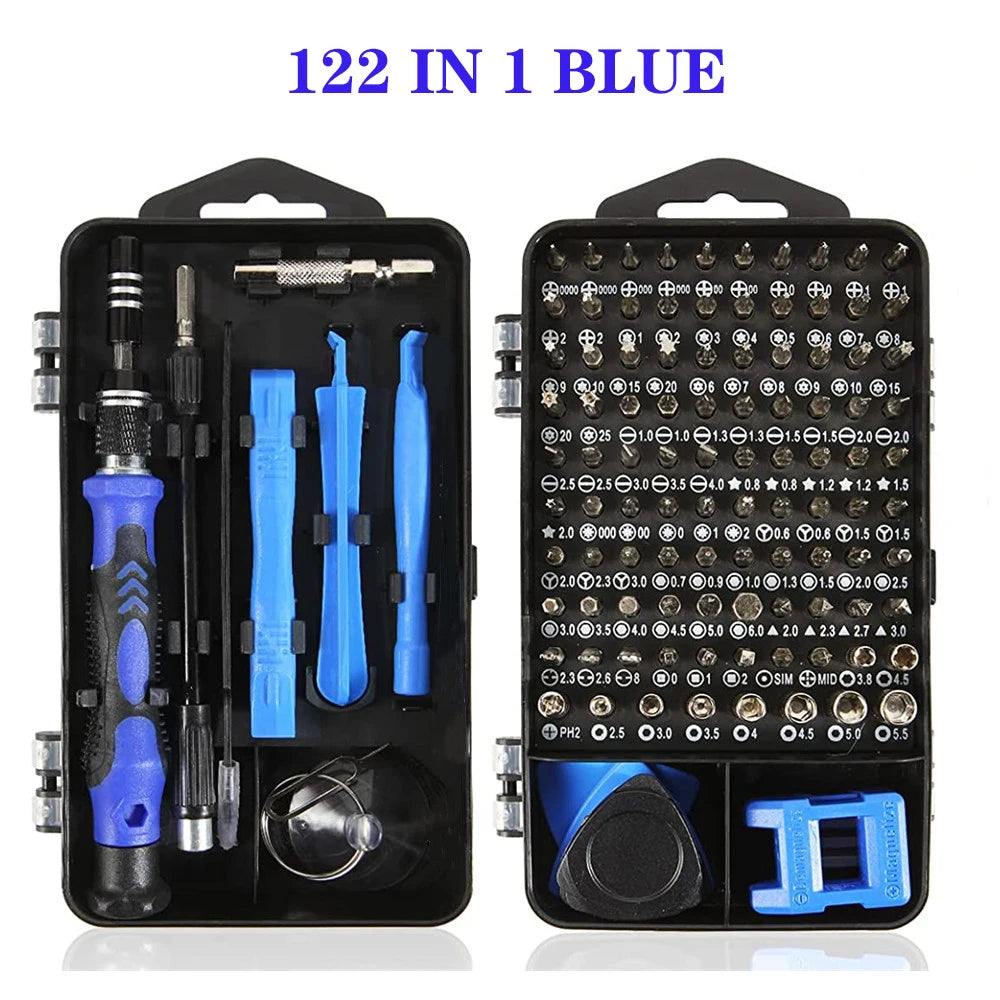 25/115/135/140 in1 Screwdriver Set Magnetic Torx Phillips Screw Bit Kit With Electrical Remover Wrench Repair Phone PC Tools