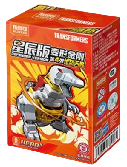 Blokees Transformers Grimlock Dinobots Starscream Optimus Prime Defender Version Transformation Bumblebee Robot Collection Toy