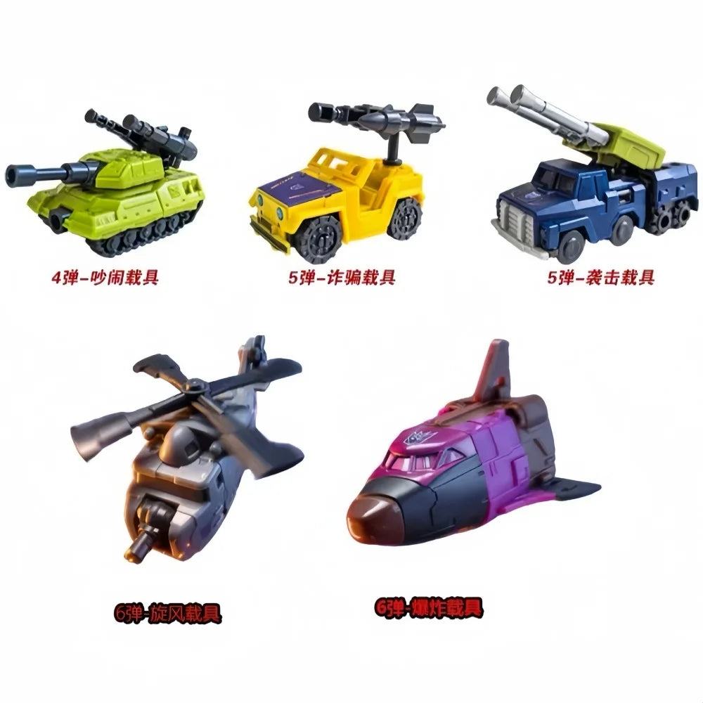 In Stock Blokees Transformers Defender Vol.6 Collectible Model Toys Beast War Combination Sets Armored Devastator Toys Gifts