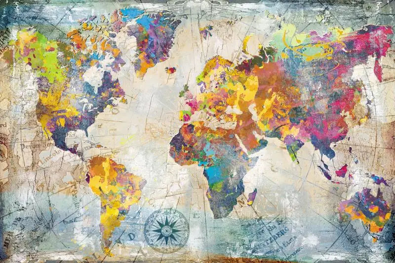 5D Full Square/Round Diamond Painting Landscape Pictures Of Rhinestones 5D DIY Diamond Embroidery Sale Map Mosaic Craft Kit Art