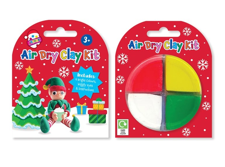 Activity XMAS Air Dry Clay Elf Model