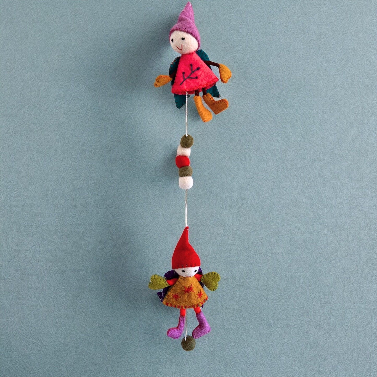 Felt Wall Hanging - Fairy Angels