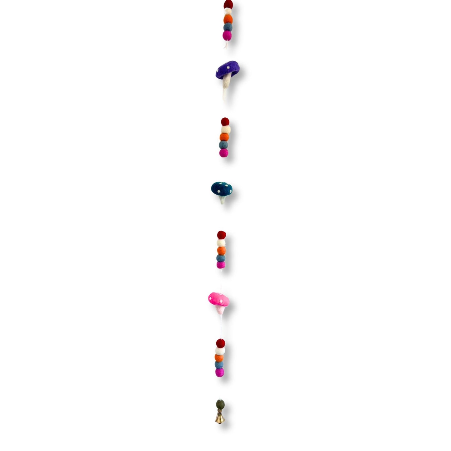 Felt Wall Hanging - Mushrooms (random colours)