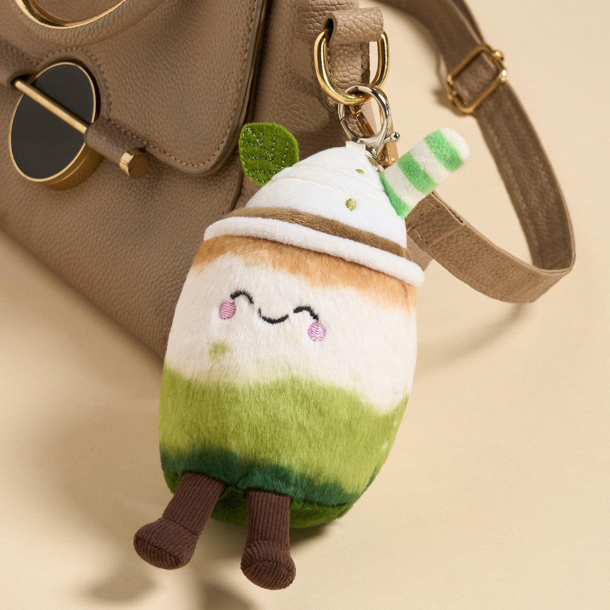 Mandy The Matcha Keyring - Green 8cm