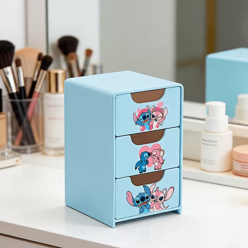 Stitch 3-Layer Desktop Storage Box