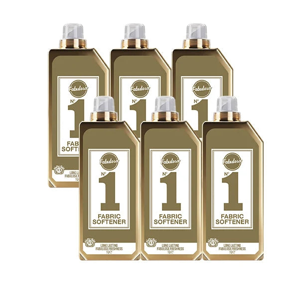 Fabulosa Fragranced Fabric Softener N°1 Bundle Pack of 6 1000ml