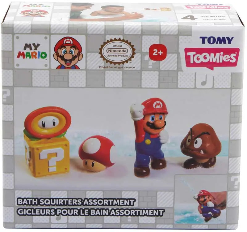 MY MARIO BATH SQUIRTERS 4 PACK