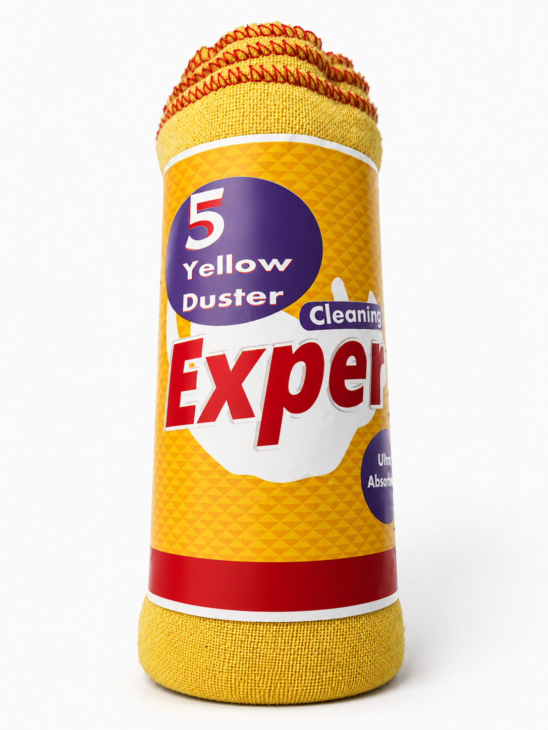 Lunex Expert Super Absorbent Cotton Yellow Dusters