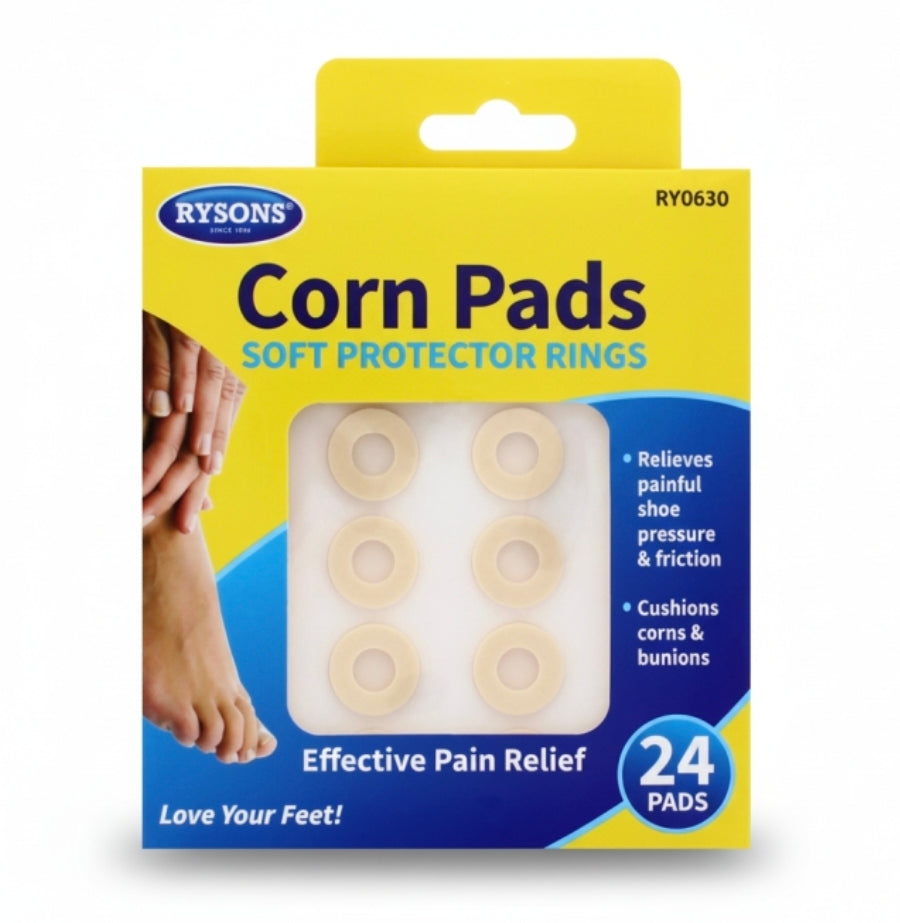 Corn Pads Soft Protector Rings 24 Pads