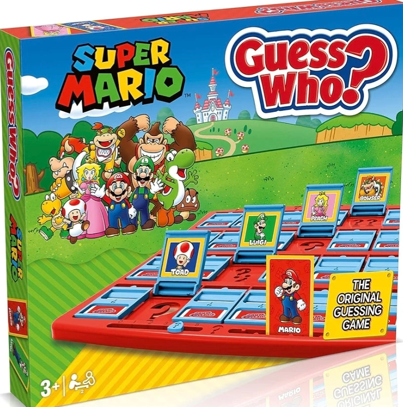 Super Mario guess who game