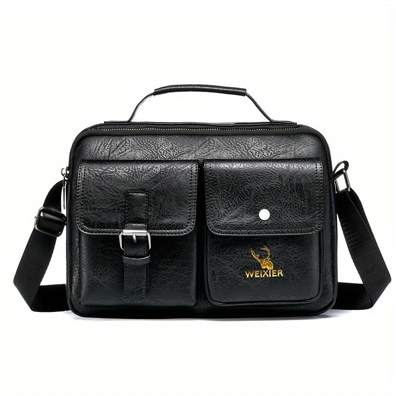 Men's Single-Shoulder Bag, Crossbody Bag, Business Messenger Bag, Shoulder Bag, Handbag, Casual Bag for Men