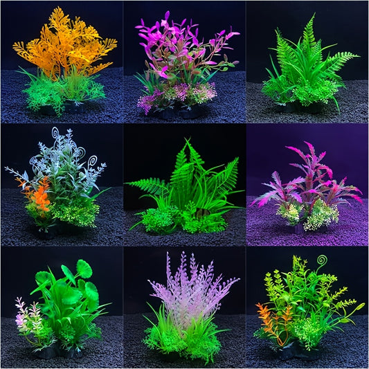 Brighten Up Your Aquarium With Artificial Plants - Fish Tank Plants, Plastic Artificial Plant, And Fish Hides Aquatic Plants