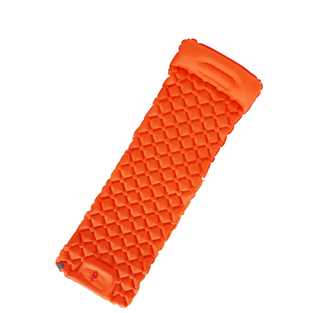 WESTTUNE 1 Person Ultralight Air Cushion | Outdoor Sleeping Pad, Travel Mat, Hiking Camping Inflatable inflatable sleeping pad with Pillows, Folding Bed, Nylon Material, Rectangle Shape, Includes Stuff Sack