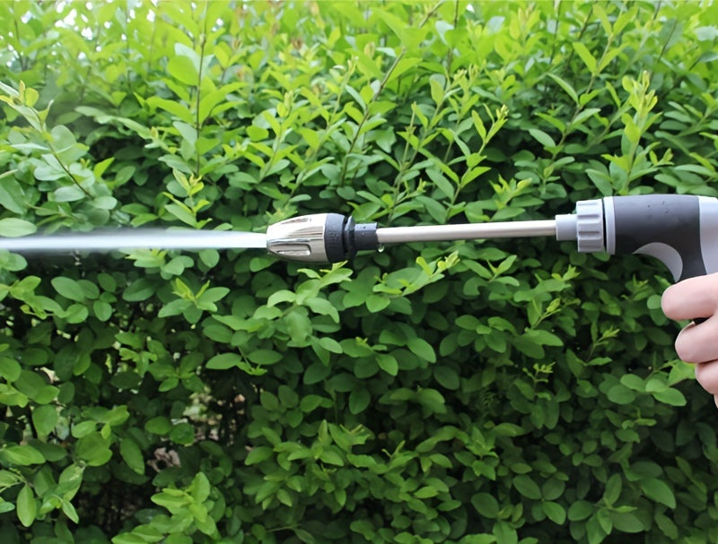1pc High Pressure Car Washing Water Gun RV Cleaning Tool Plastic Gun Body Long Rod Nozzle Garden Hose Nozzle Garden Flower Shower Multi-Function Watering Tool Powerful Car Brush Artifact Cleaning Tool