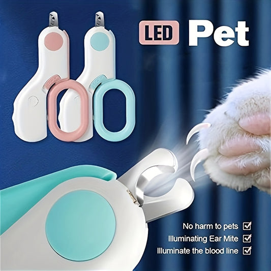 LED Dog & Cat Nail Clippers: Professional Pet Grooming Kit
