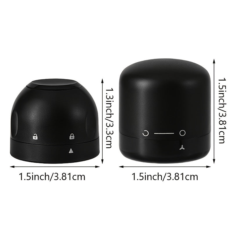 [Leak-Proof Wine Stoppers] 10x Leak-Proof Vacuum Wine Stoppers - Reusable Champagne Bottle Sealer Caps with Secure Lid, Durable Plastic for Wine & Champagne Preservation, Ideal for Home Bar, Kitchen, and Restaurant Use, Wine