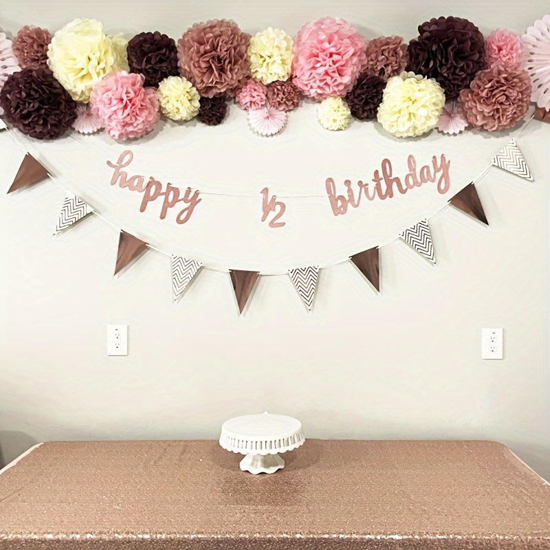 20pcs Set Hanging Flower Pompom Tissue Paper Pom Poms for Weddings and Other Occasions Party Birthday Baby Shower Christmas, Halloween Decorations, Event Styling, Party Decorations, Whimsical Decor, Hanging Decor, Delicate De