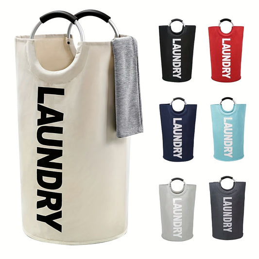 X-Large Laundry Basket, Collapsible Laundry Bag, Freestanding Tall Clothes Hamper, Laundry Hamper, Laundry Bag with Padded Handles, Clothes Hamper Stands Up Well, Collapsible Laundry Basket Easy Storage, Laundry Baskets