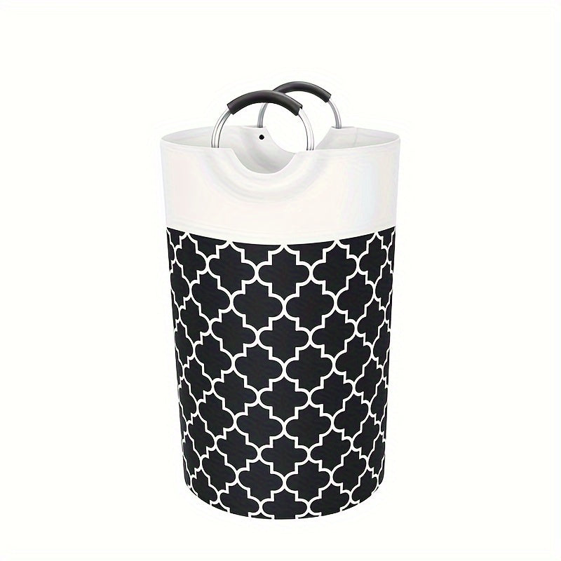 X-Large Laundry Basket, Collapsible Laundry Bag, Freestanding Tall Clothes Hamper, Laundry Hamper, Laundry Bag with Padded Handles, Clothes Hamper Stands Up Well, Collapsible Laundry Basket Easy Storage, Laundry Baskets