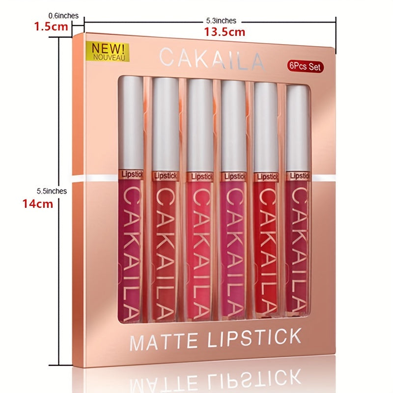 6pcs of lip gloss 6pcs lip gloss