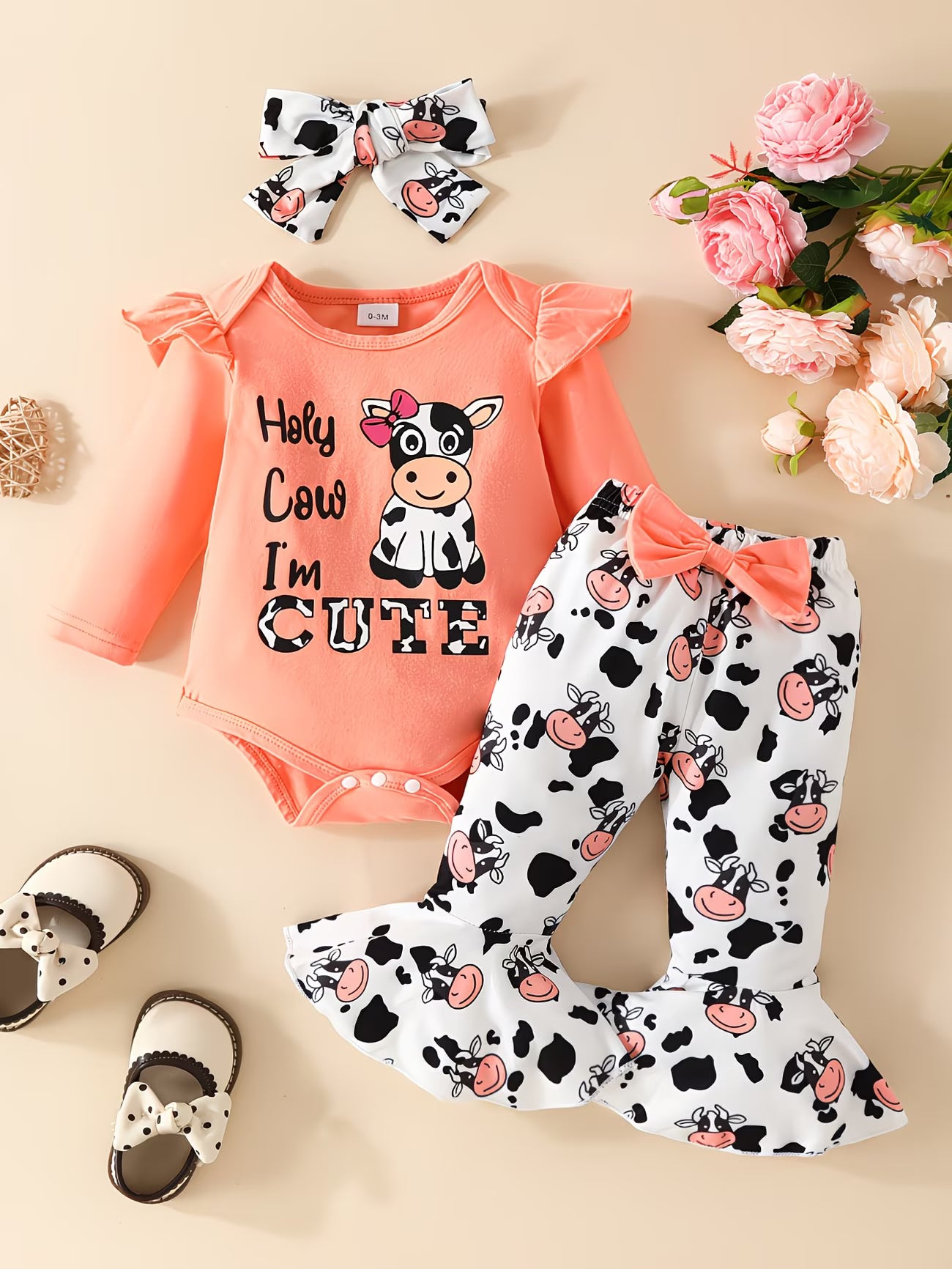Holy Cow Baby Outfit