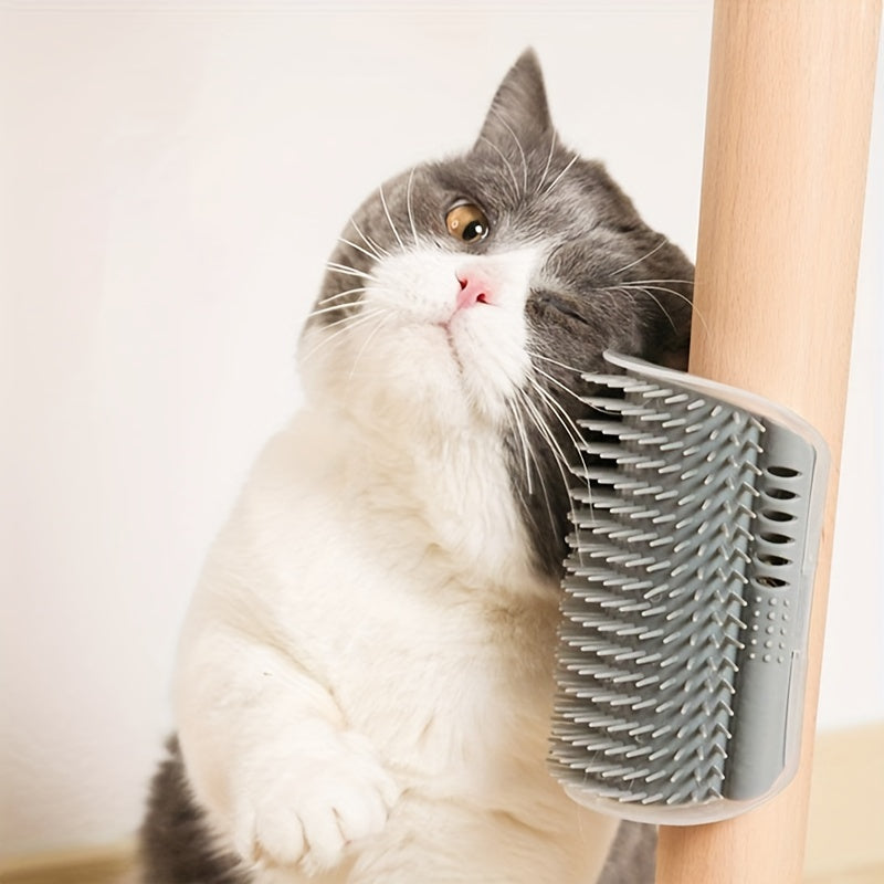 Lint Roller Cat Scratcher, Scratcher Toy Cat Wall Corner Scratching Massager With Comb For Pet Hair Removal, Massage