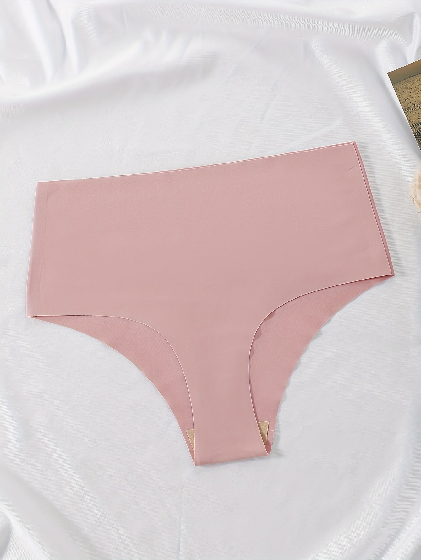 5-Pack Women's Solid Color Comfortable Breathable High-Waisted Briefs