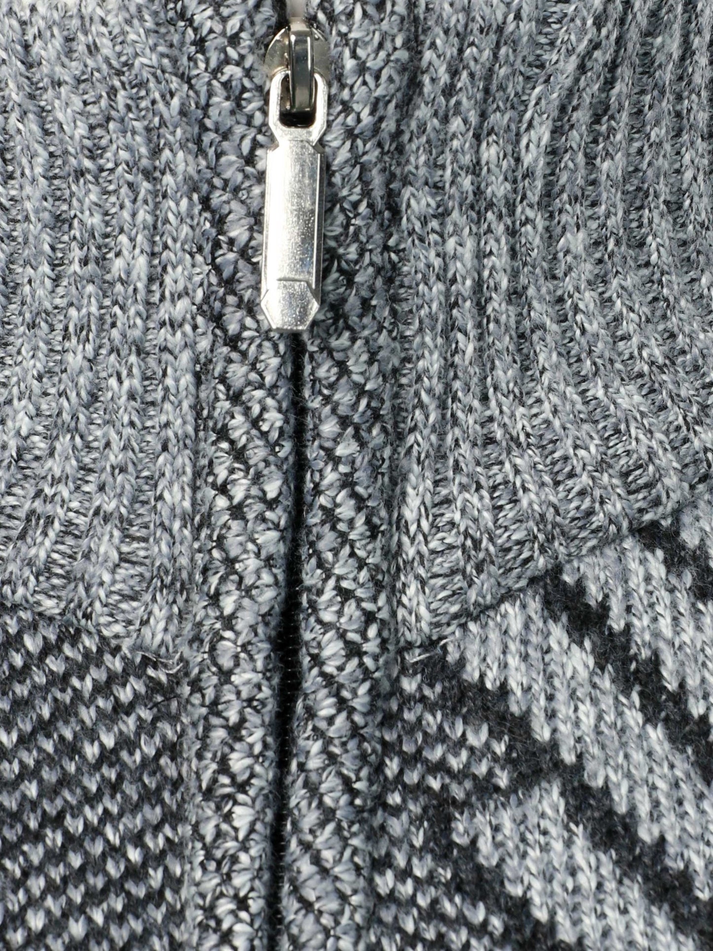 Men's Full Zip Up Casual Cardigan, Thermal Regular Fit Knit Sweater