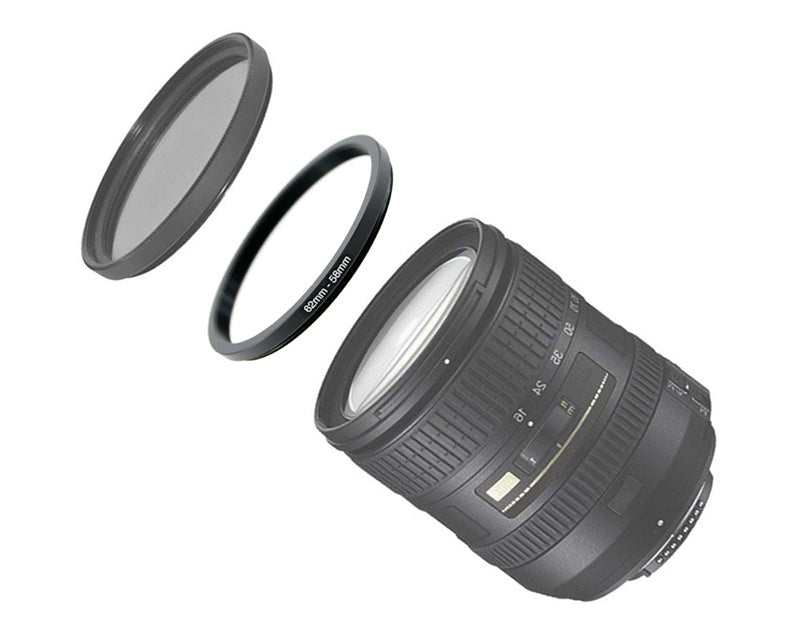18pcs Camera Lens Filter Step Up And Step Down Lens Filter Stepping Adapter Ring 37 49 52 55 58 62 67 72 77 82mm For Nikon, Canon, Sony, Pacasonic, Fuji Pentax Olympus And Other SLR DSLR Camera Lens