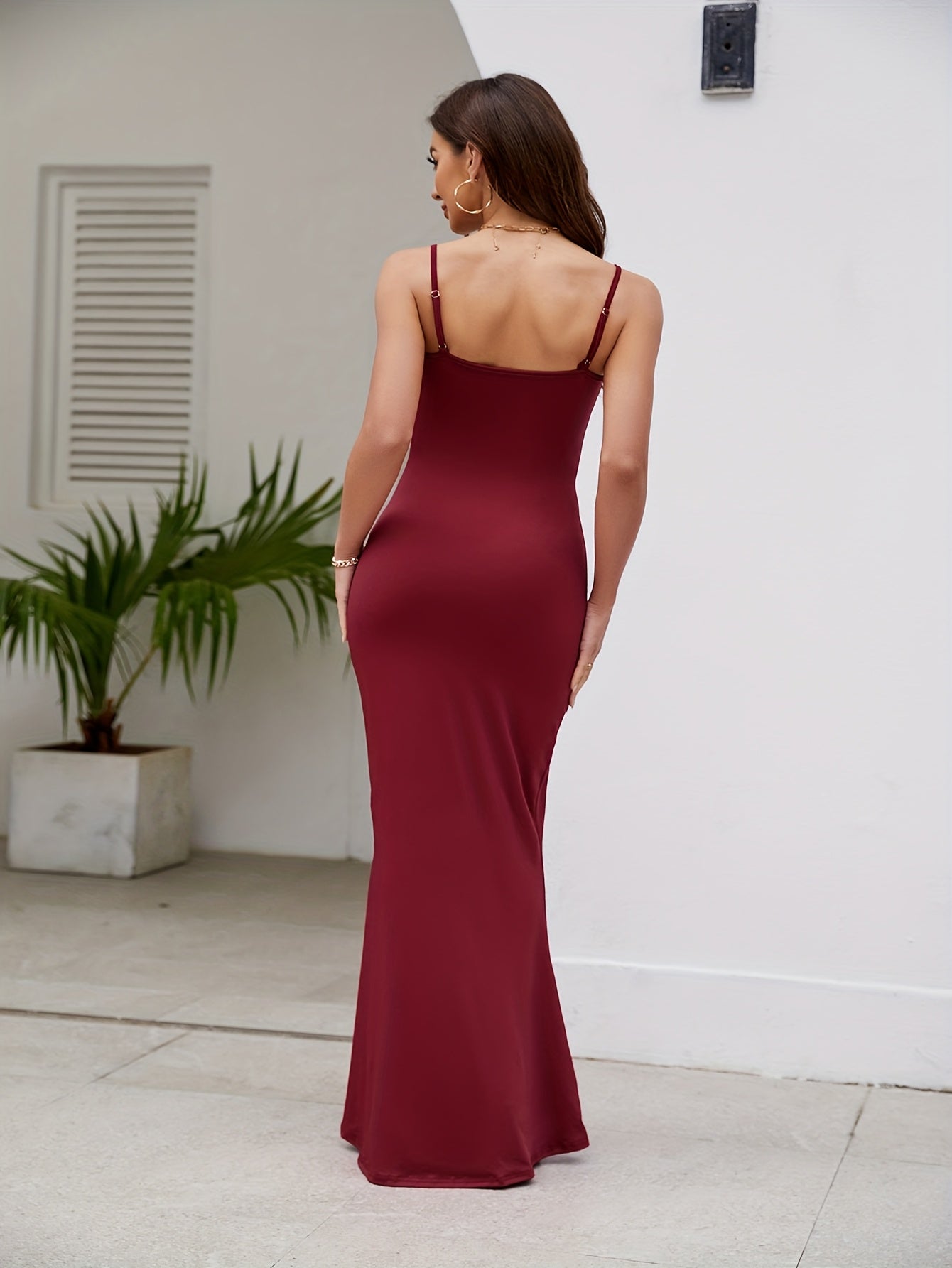 2025 New European and American Cross-border Fashion Elegant Party Dress Halter Backless Long Dress for Women
