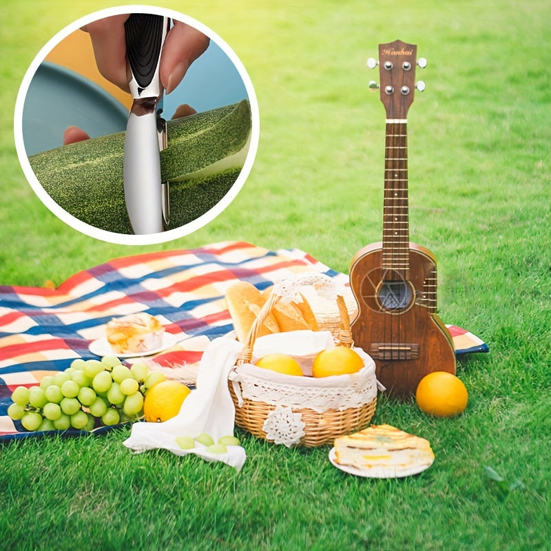 1pc Stainless Steel Vegetable and Fruit Peeler with Non-Slip Handle and Sharp Blade - Multi-Functional Kitchen Tool for Effortless Peeling