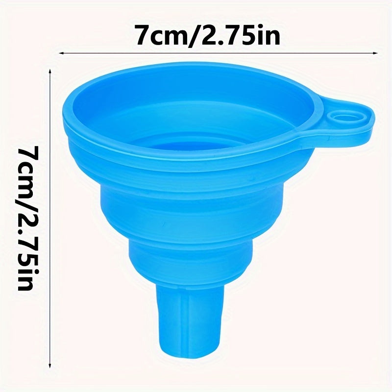 [Foldable Car Funnel] Durable & Flexible Foldable Portable Funnel for Car Engine Oil Change | Universal Fit, Leak-Proof Design with Easy-Pour Spout, Automotive Fluid Transfer, Car Maintenance Tool, Userfriendly Design, Leakpr