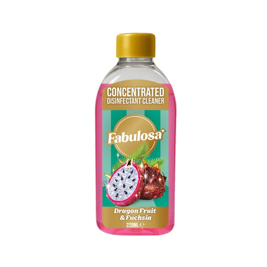 Fabulosa Multi-Purpose Concentrated Antibacterial Disinfectant Dragon Fruit & Fuchsia 220ml