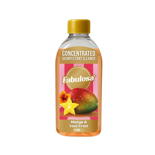 Fabulosa Multi-Purpose Concentrated Antibacterial Disinfectant Mango & Star Fruit 220ml