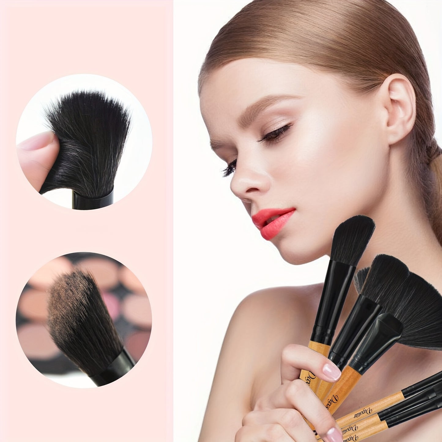 32Pcs Makeup Brushes Eyebrow Face Pencil Blush Liquid Cream Powder Useful Tool