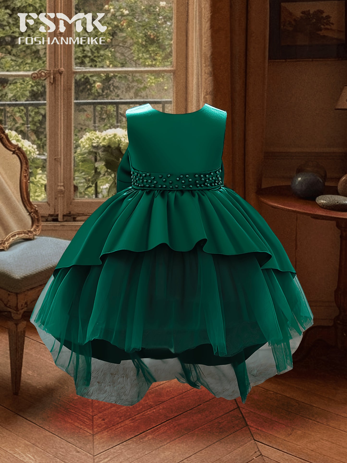 New Children's Dress Princess Skirt Tulle Puff Skirt Flower Boy Wedding Dress Girls Fish Tail Skirt Party Skirt