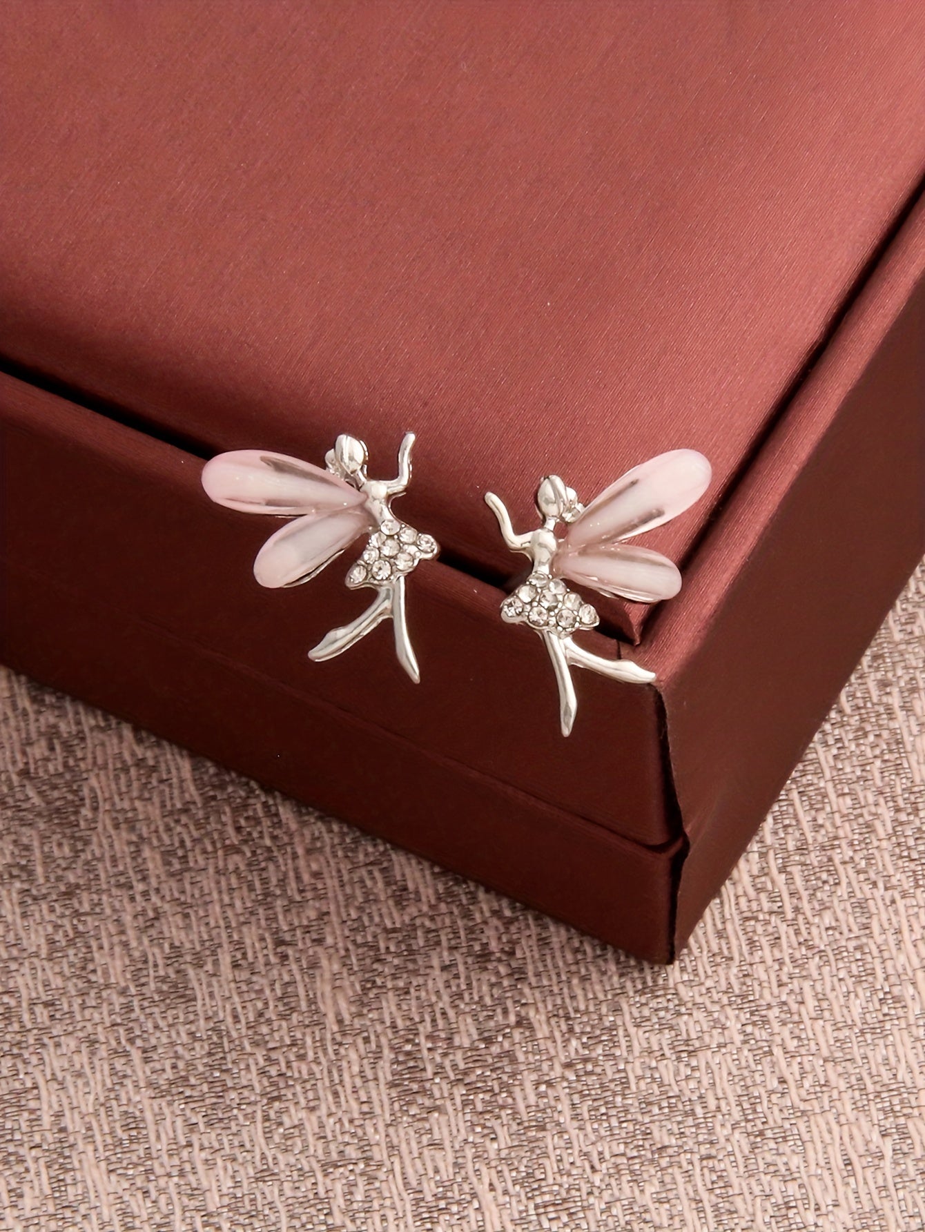 Vintage Korean Flower Fairies Stud Earrings - Daily Chic & Party-Ready, All-Season Versatile Jewelry