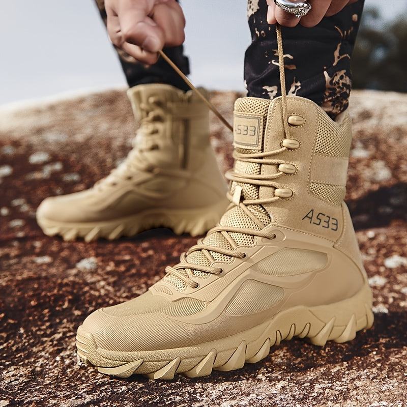 High-Top Jungle Combat Boots Cross-Border Delta Hiking Shoes Camping Desert Boots Men's Boots