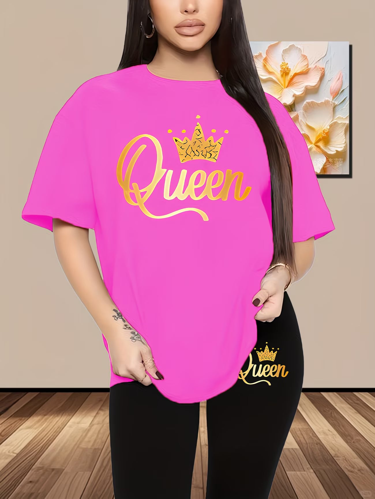 Women's Queen Top & Trousers