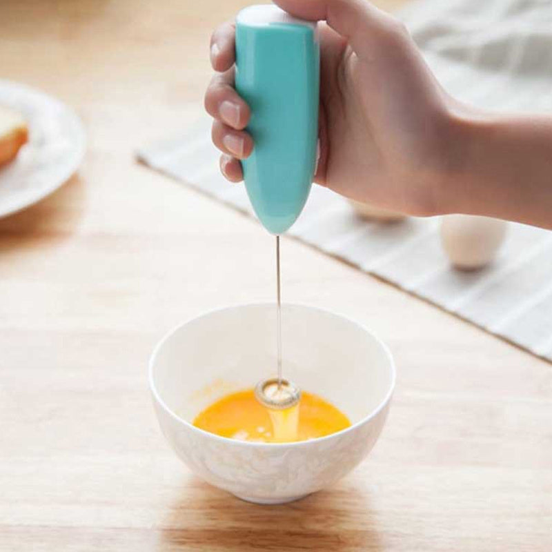 Electric Egg Beater Milk Frother for Coffee Cappiccino Creamer Agitator Kitchen Accessories  Portable Whisk Cooking Gadgets